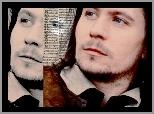 broda, Gary Oldman, niebieskie oczy